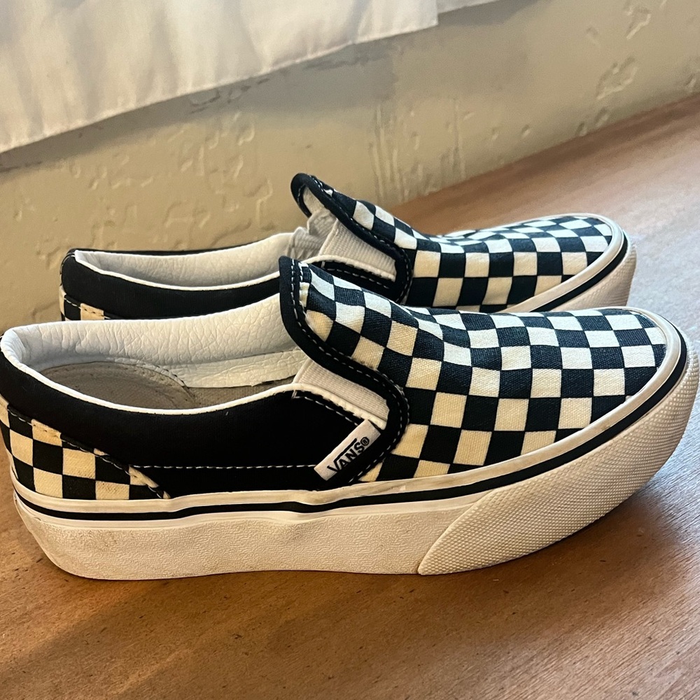 Kids Vans Classic Chekerboard